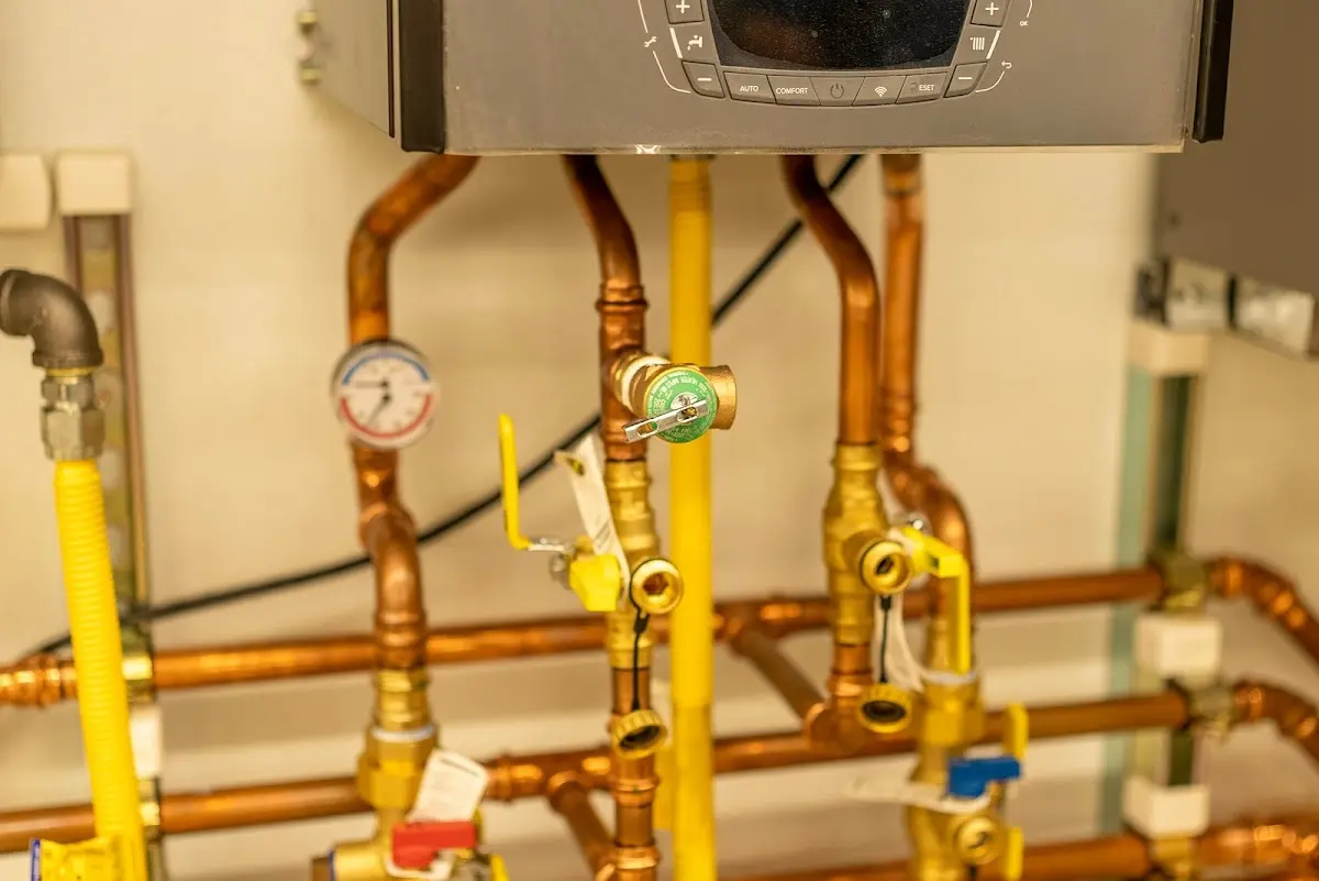 Licensed technician providing Slab Leak Repair for a homeowner in Williamstown